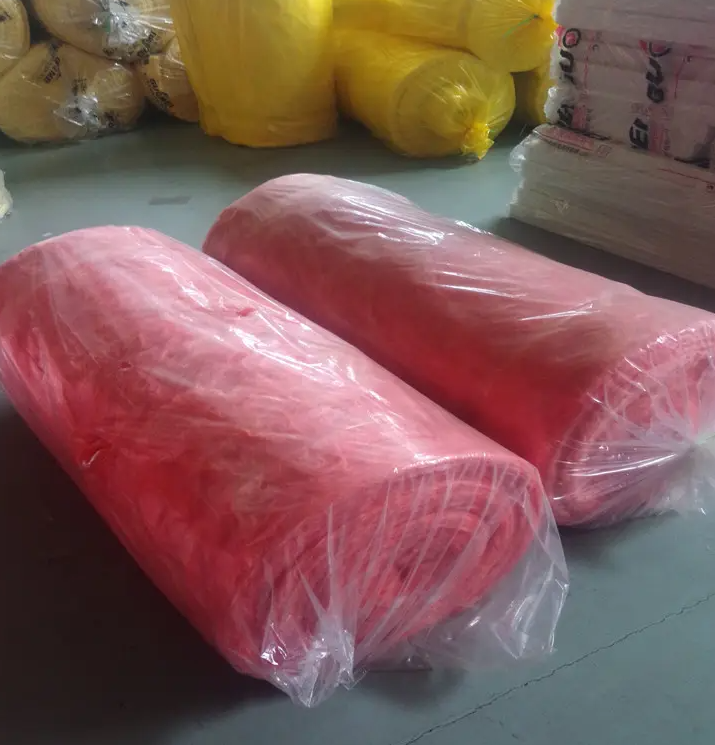 红色玻璃棉